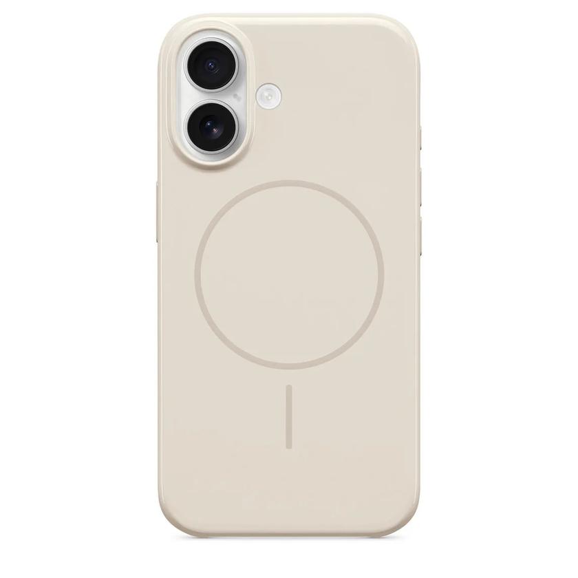 Cream Silicone MagSafe Case
