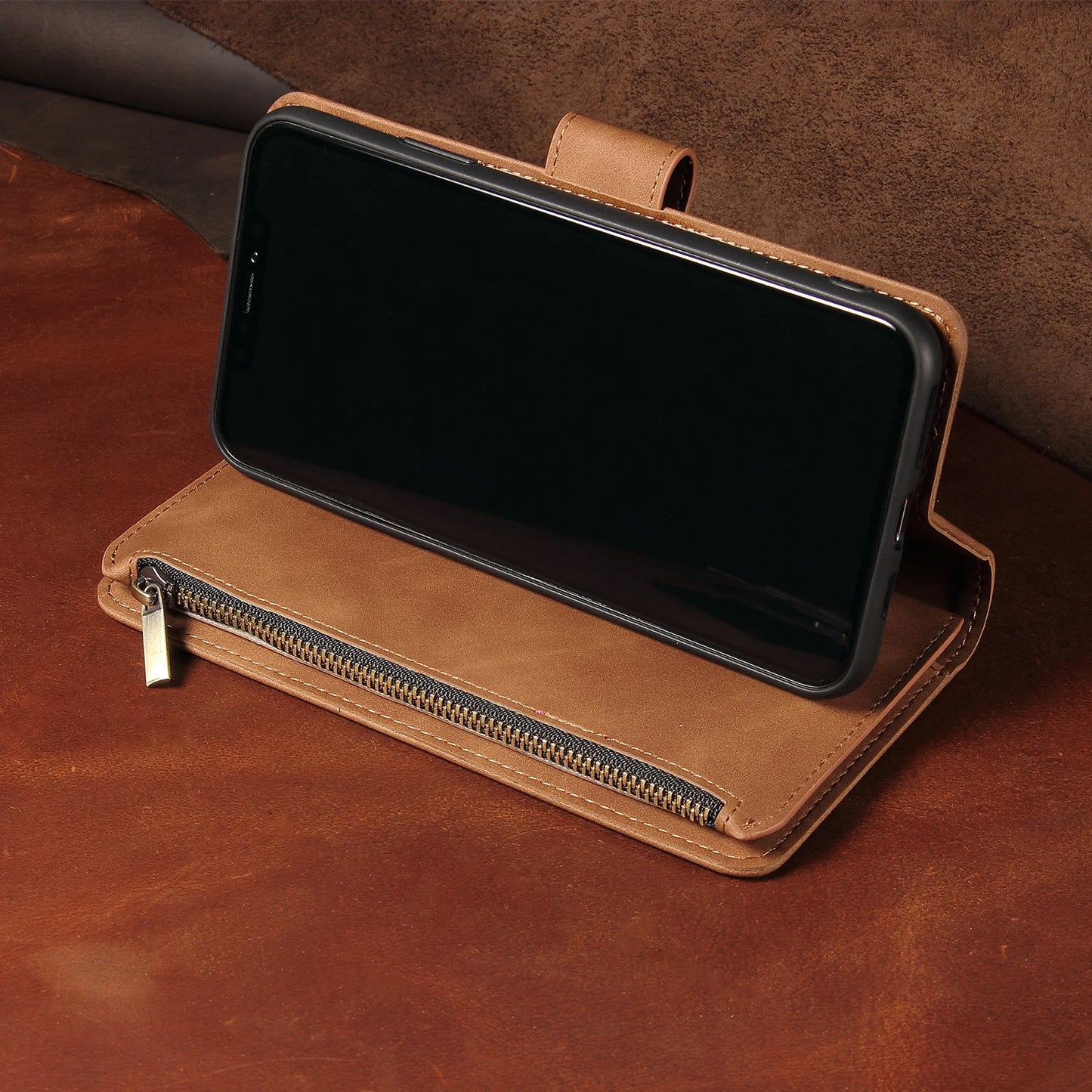 Leather Wallet Case