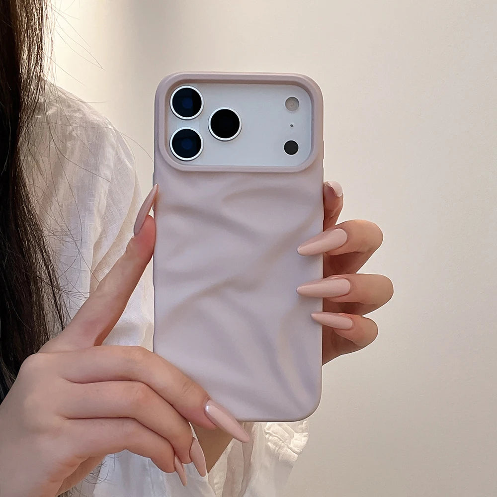 Wavy Matte Silicone Case