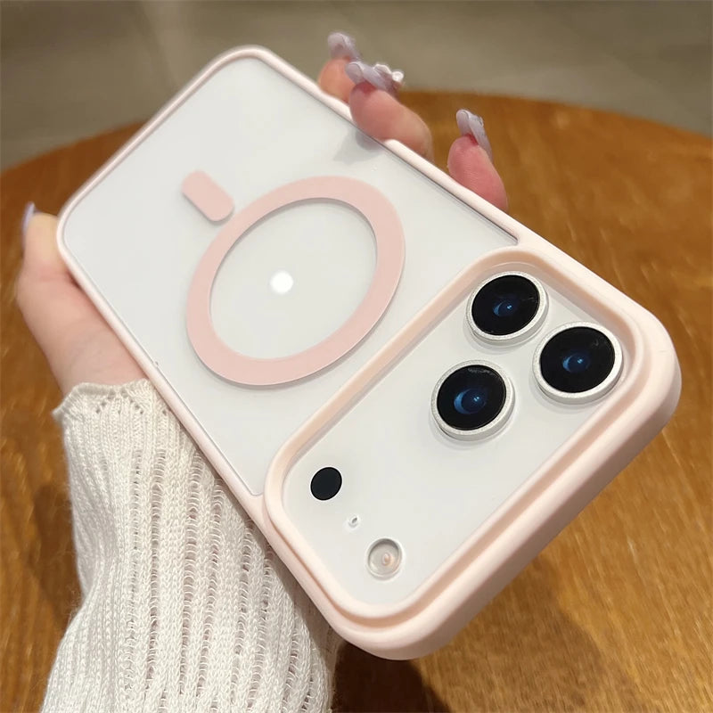 Matte Plated MagSafe Case