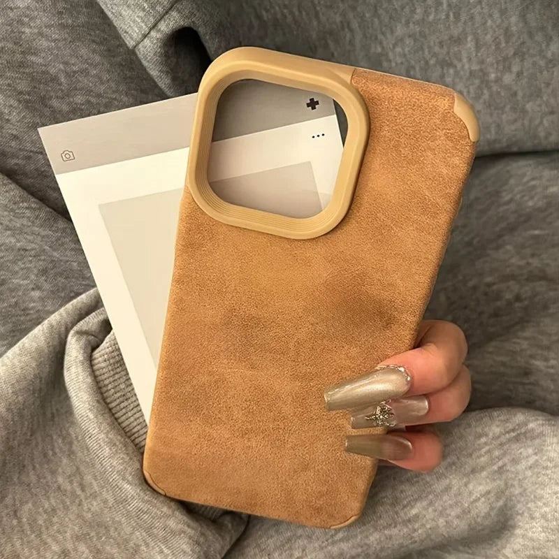 Suede Leather Case