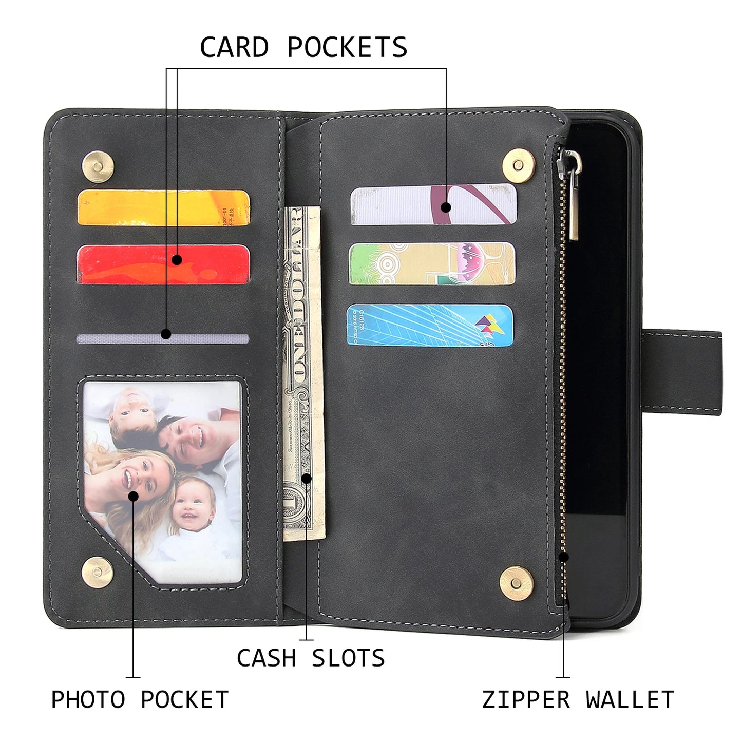 Leather Wallet Case