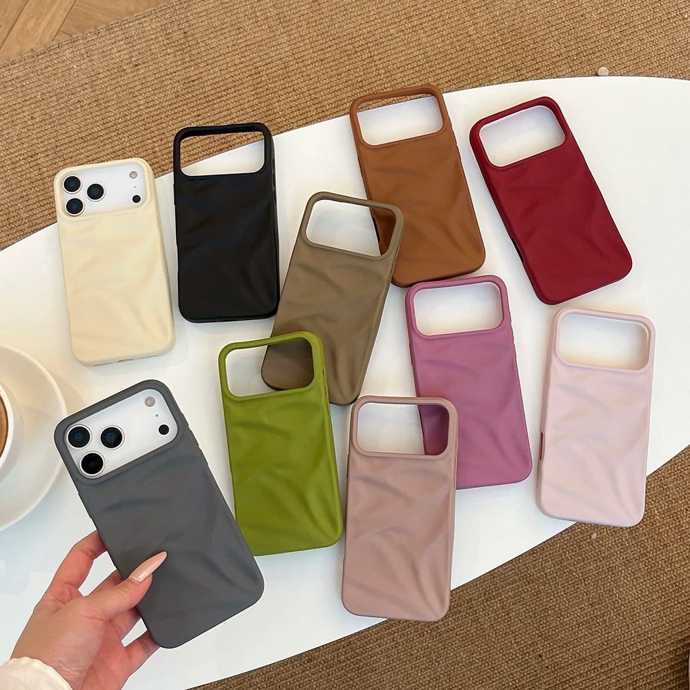 Wavy Matte Silicone Case