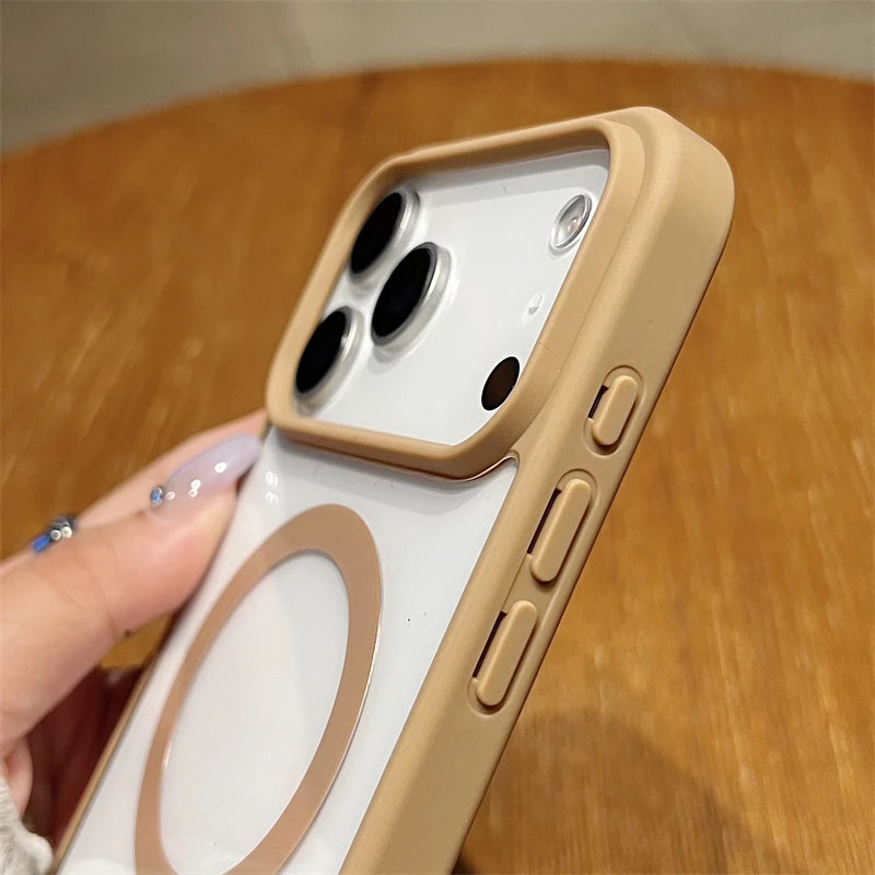 Matte Plated MagSafe Case