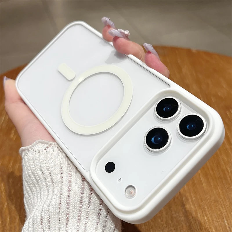 Matte Plated MagSafe Case