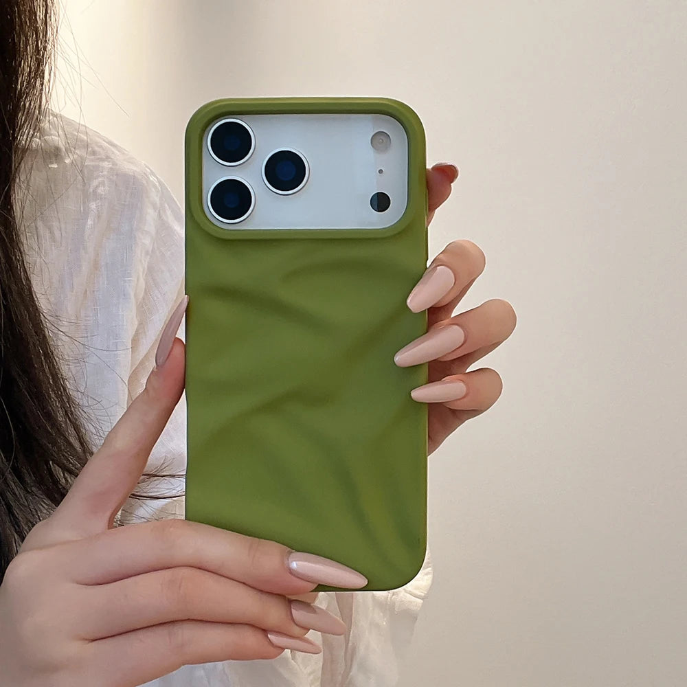 Wavy Matte Silicone Case