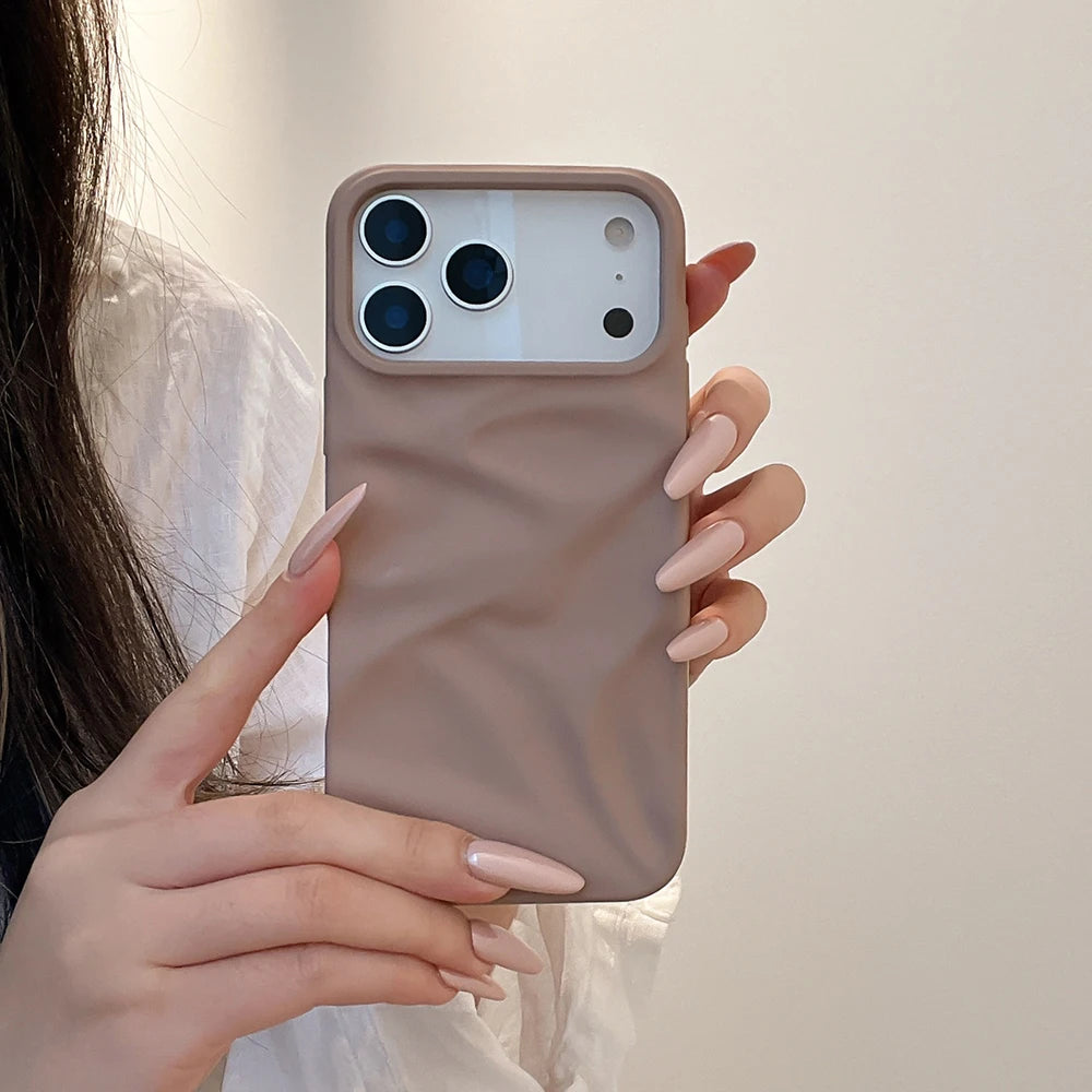 Wavy Matte Silicone Case