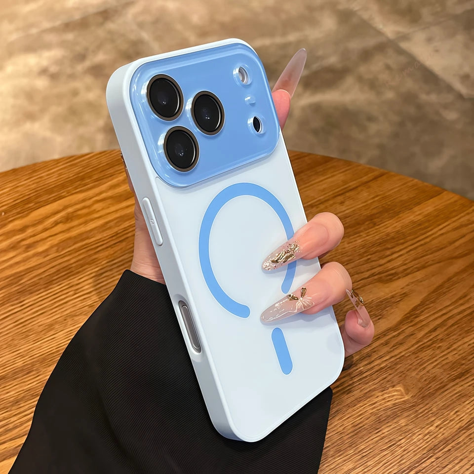 Silicone & Glass MagSafe Case