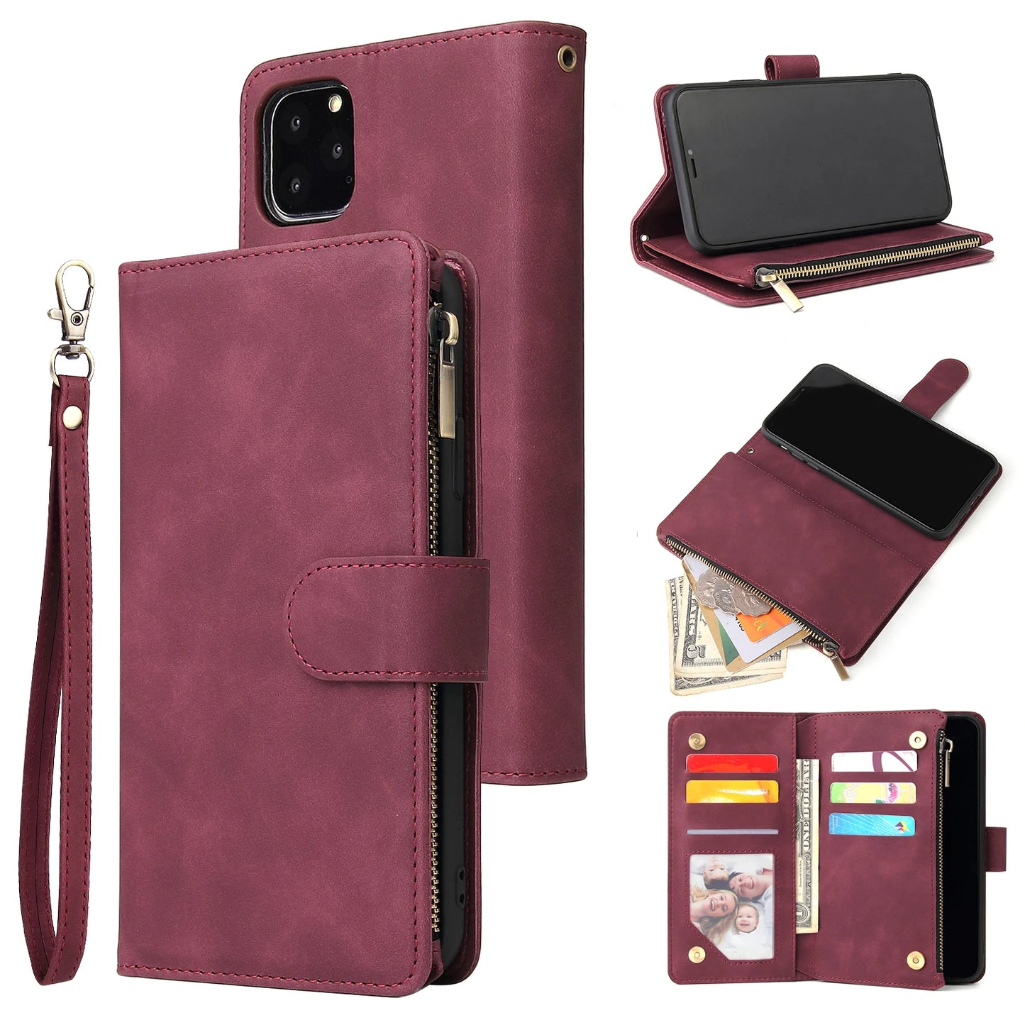 Leather Wallet Case