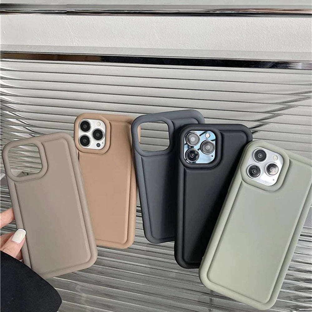 Solid Color Silicone Case