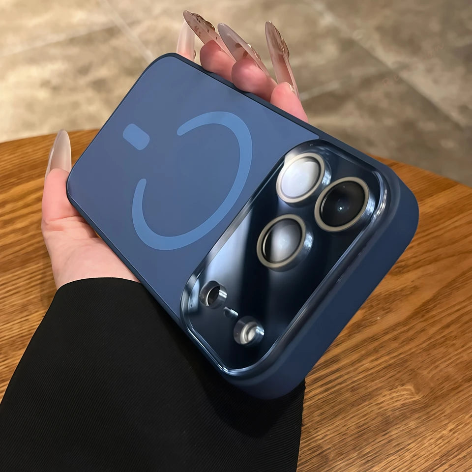 Silicone & Glass MagSafe Case