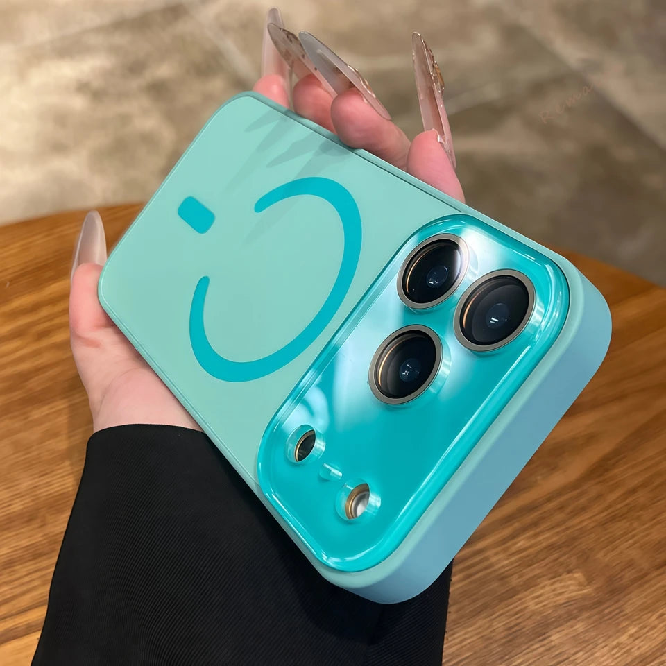 Silicone & Glass MagSafe Case