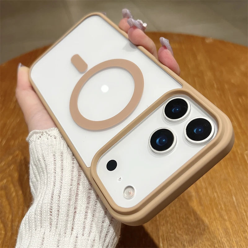 Matte Plated MagSafe Case