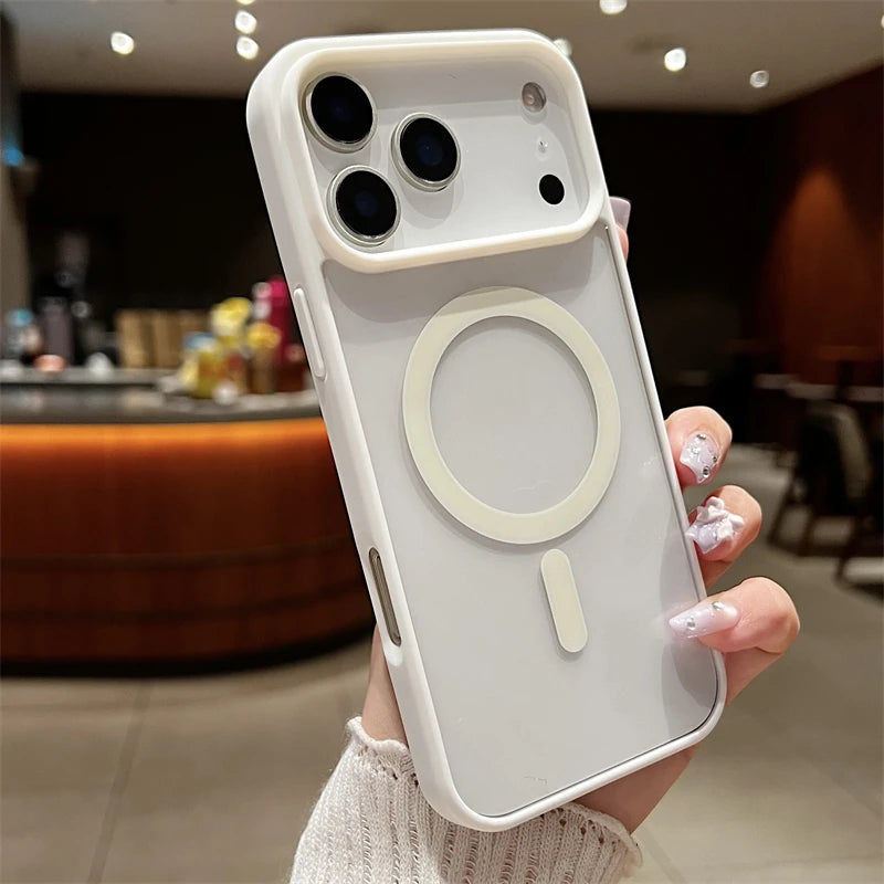 Matte Plated MagSafe Case