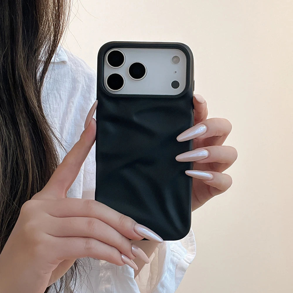 Wavy Matte Silicone Case
