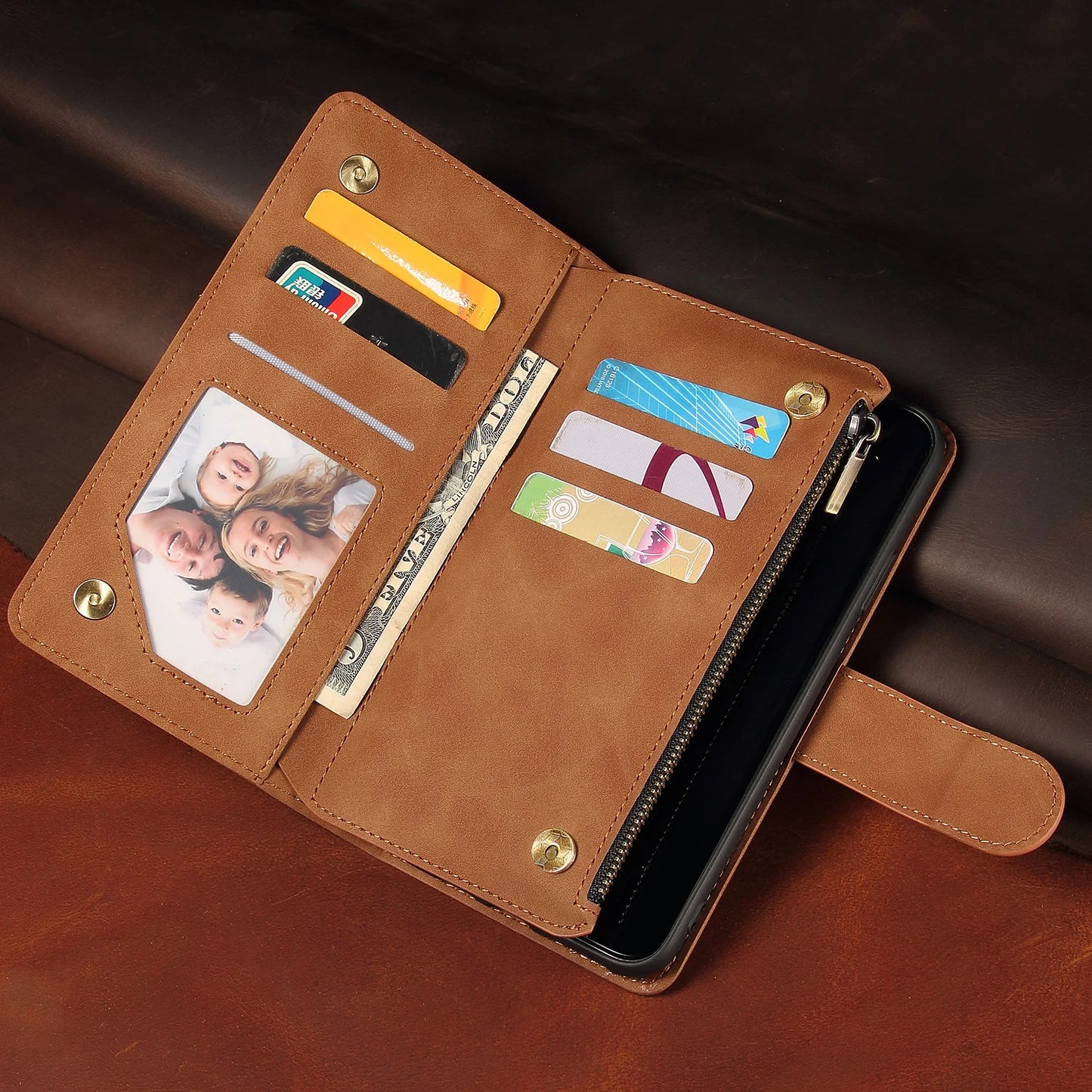 Leather Wallet Case