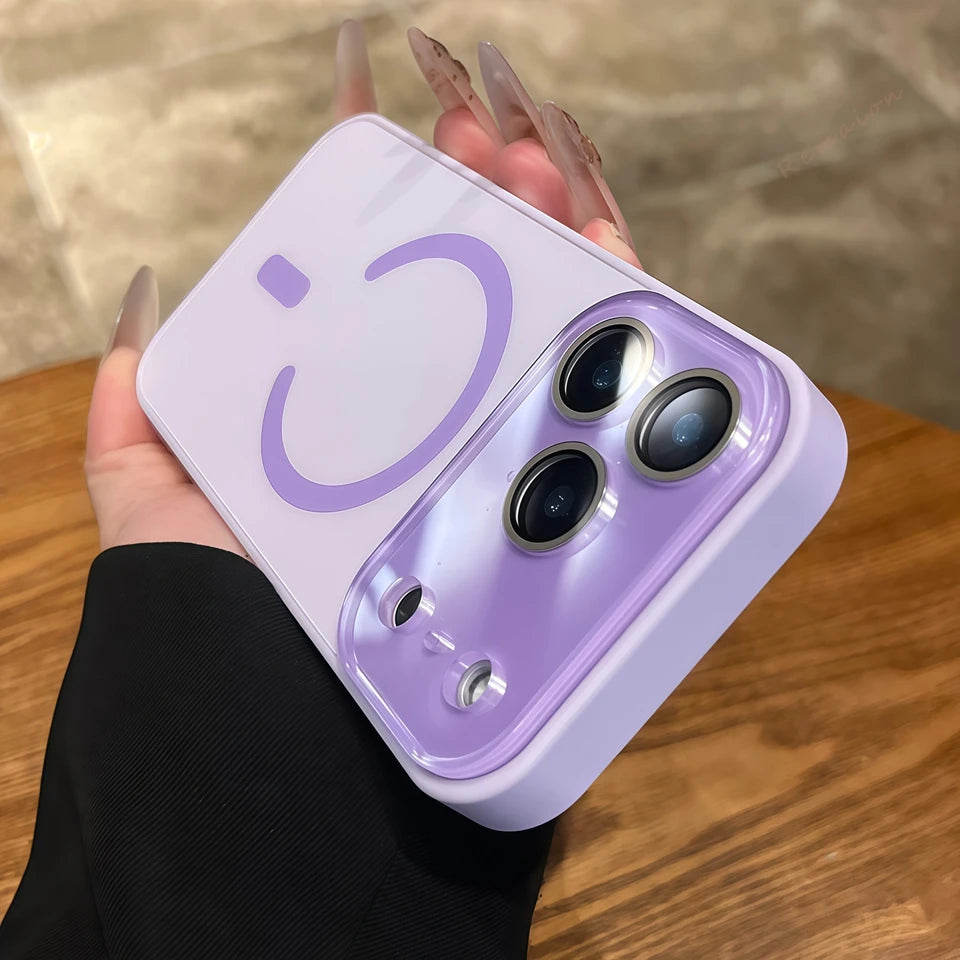 Silicone & Glass MagSafe Case