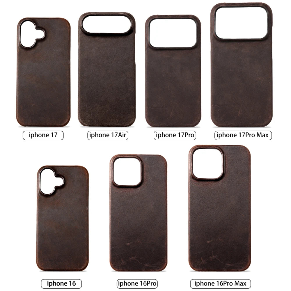 Luxury Leather MagSafe Case