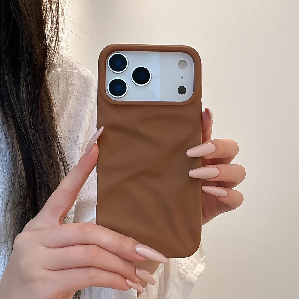 Wavy Matte Silicone Case