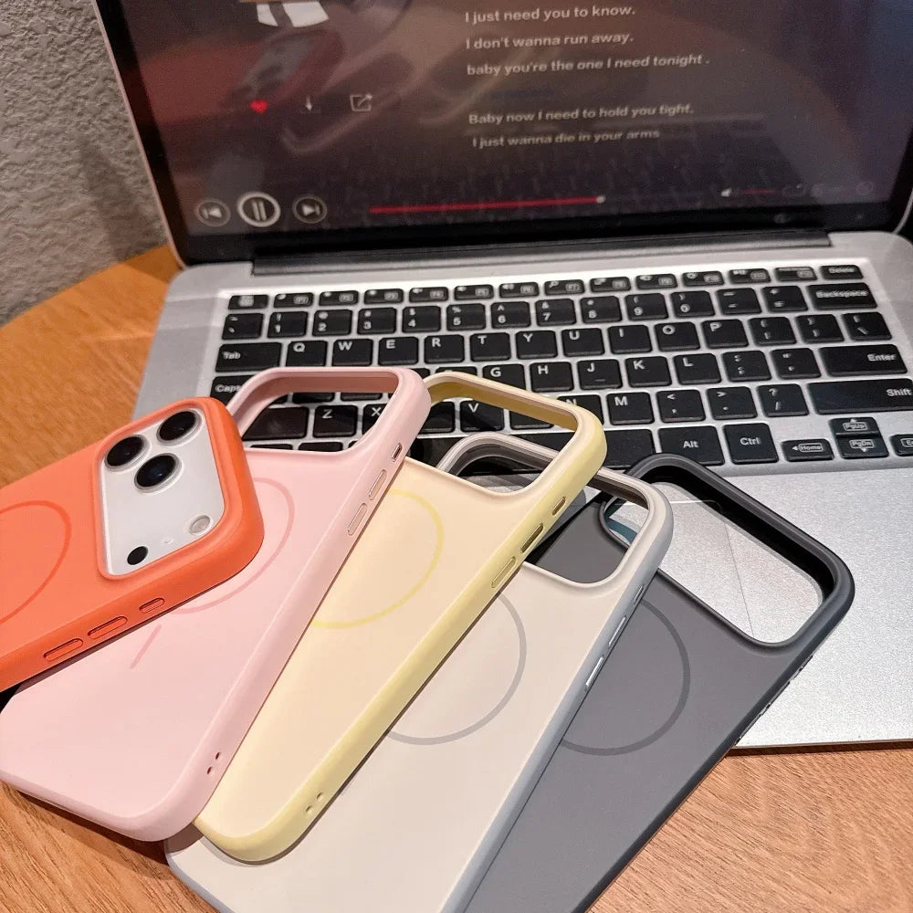 Candy Color Matte MagSafe Case