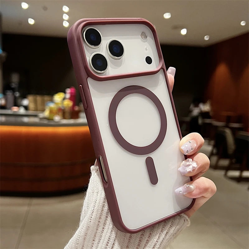 Matte Plated MagSafe Case