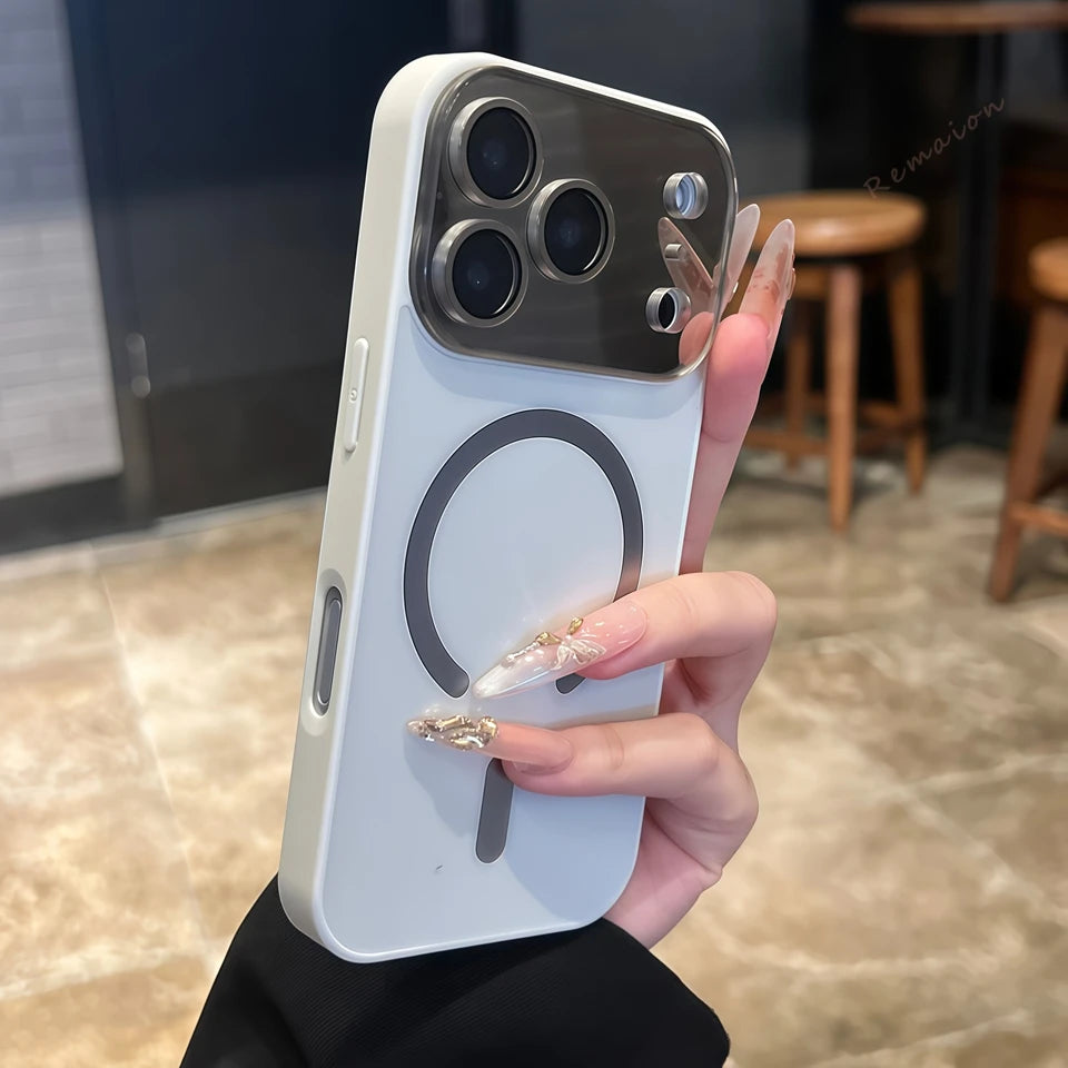 Silicone & Glass MagSafe Case