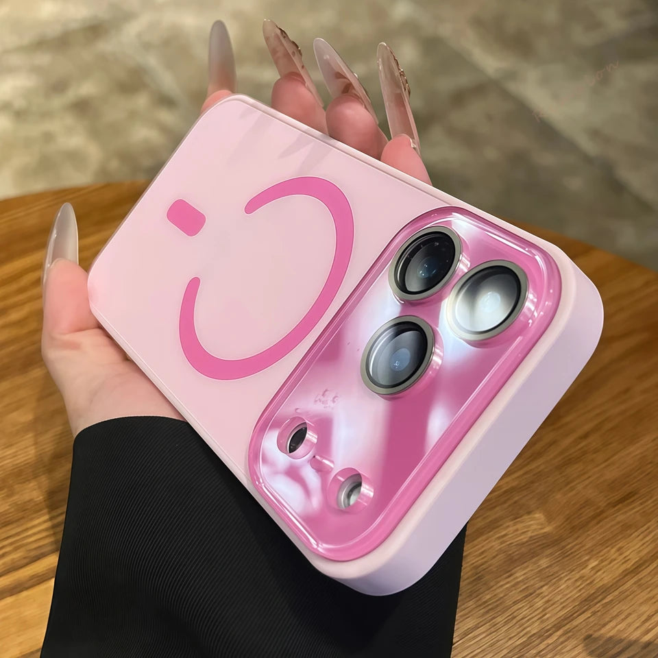 Silicone & Glass MagSafe Case