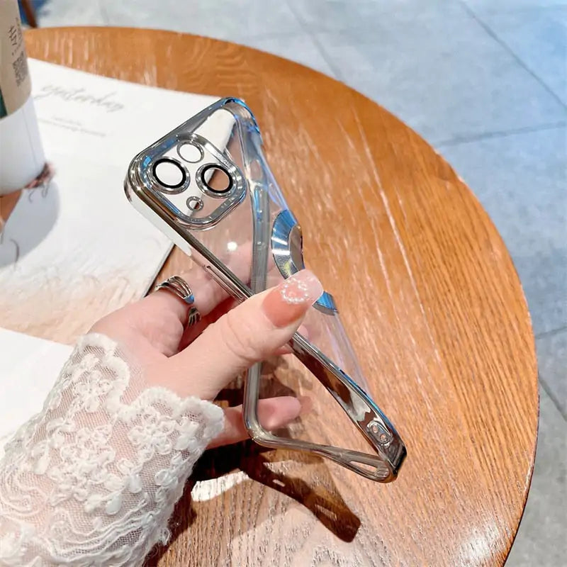 Electroplated Clear Case