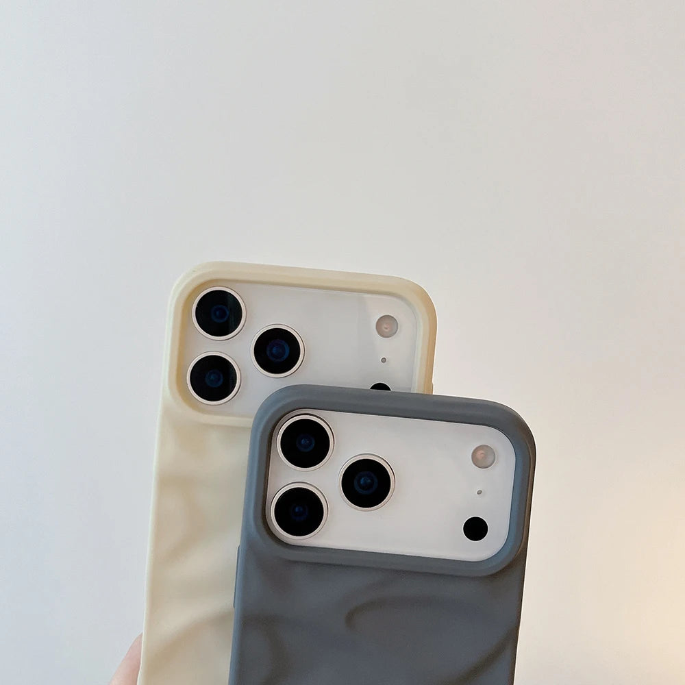 Wavy Matte Silicone Case