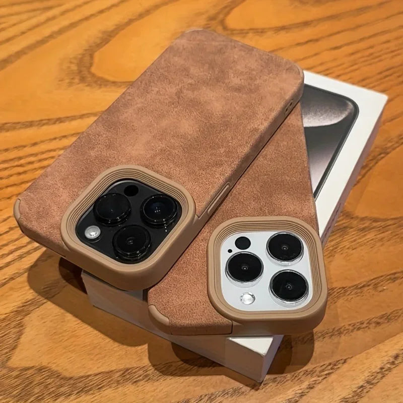 Suede Leather Case