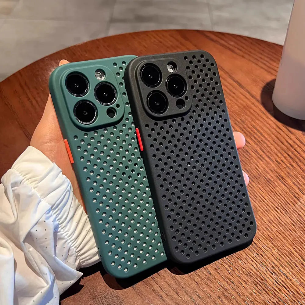 Hollow Grid Heat Dissipation Case