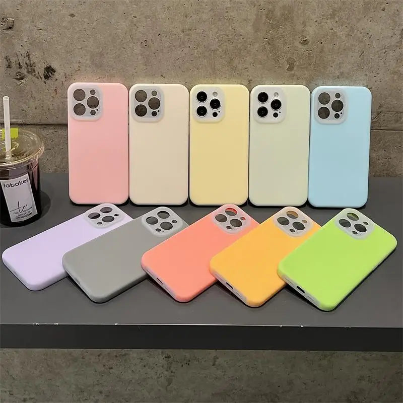 Candy Color Camera Protection Case