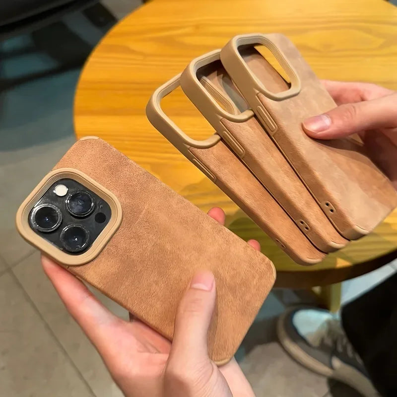 Suede Leather Case