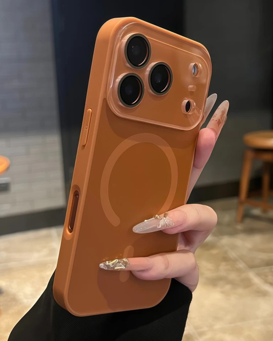 Silicone & Glass MagSafe Case