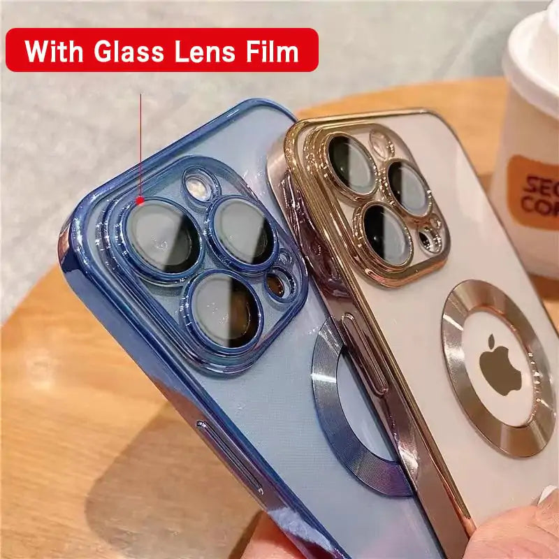 Electroplated Clear Case