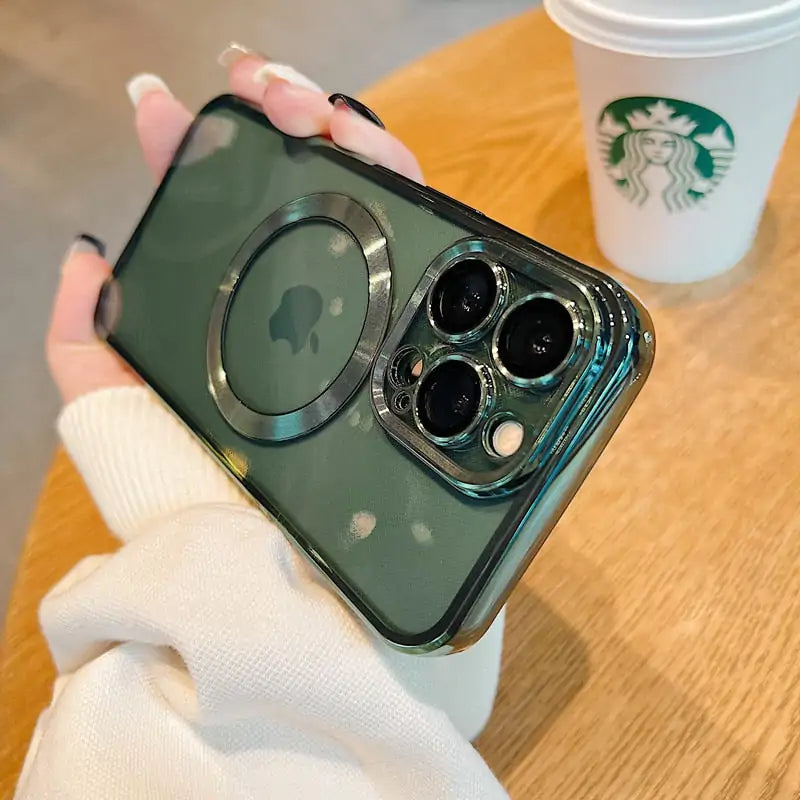 Electroplated Clear Case